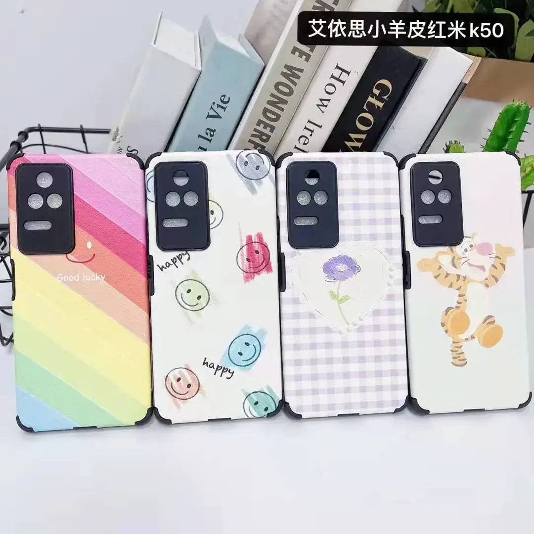 Redmi K80 Phone Case Cartoon Silicone Anti-Fall