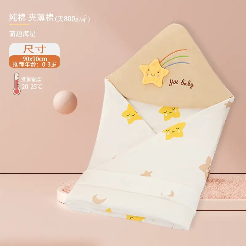 Newborn Baby Cotton Cushion Blanket Spring Autumn Winter - Image 3