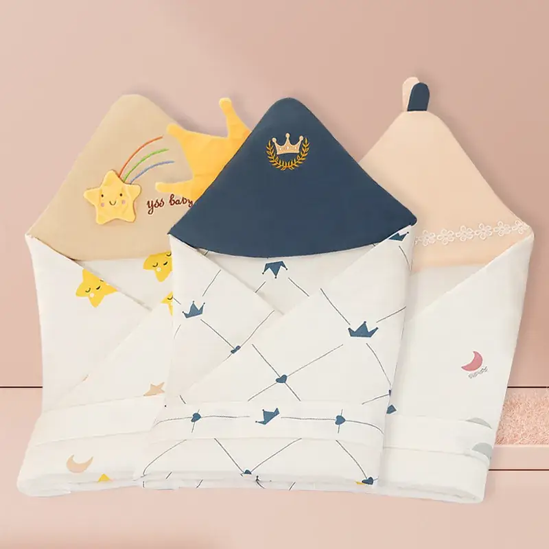 Newborn Baby Cotton Cushion Blanket Spring Autumn Winter - Image 14