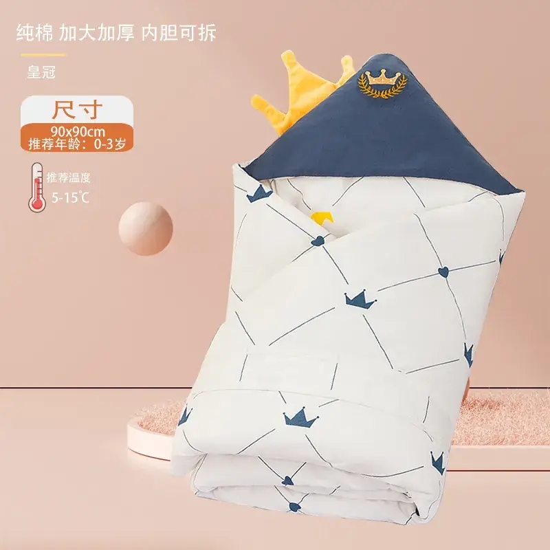 Newborn Baby Cotton Cushion Blanket Spring Autumn Winter - Image 11