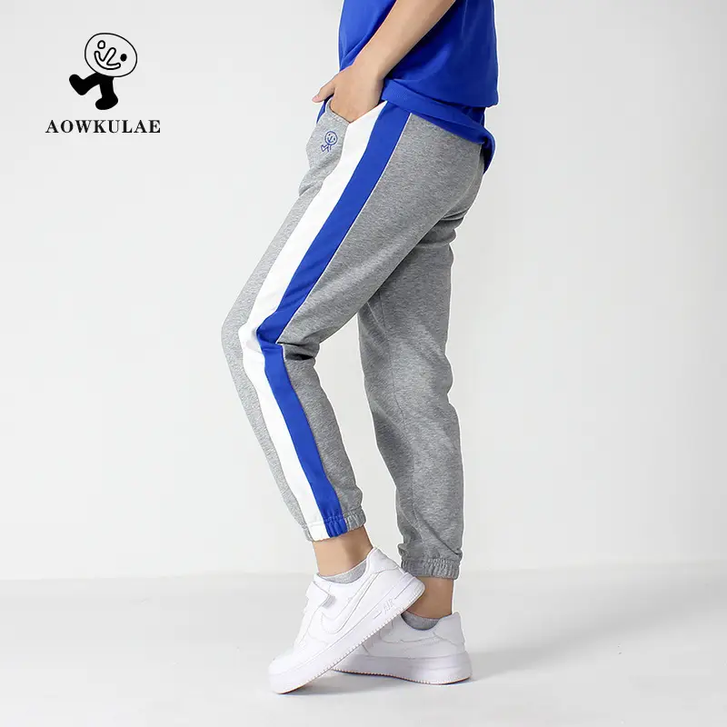 Autumn Jogger Pants for Boys Black Purple Embroidered - Image 6