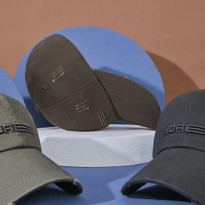 2025 Men Women Washed Baseball Cap with Embroidery