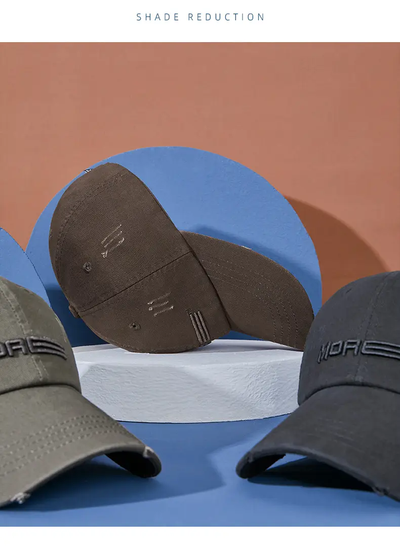 2025 Men Women Washed Baseball Cap with Embroidery — feature 22
