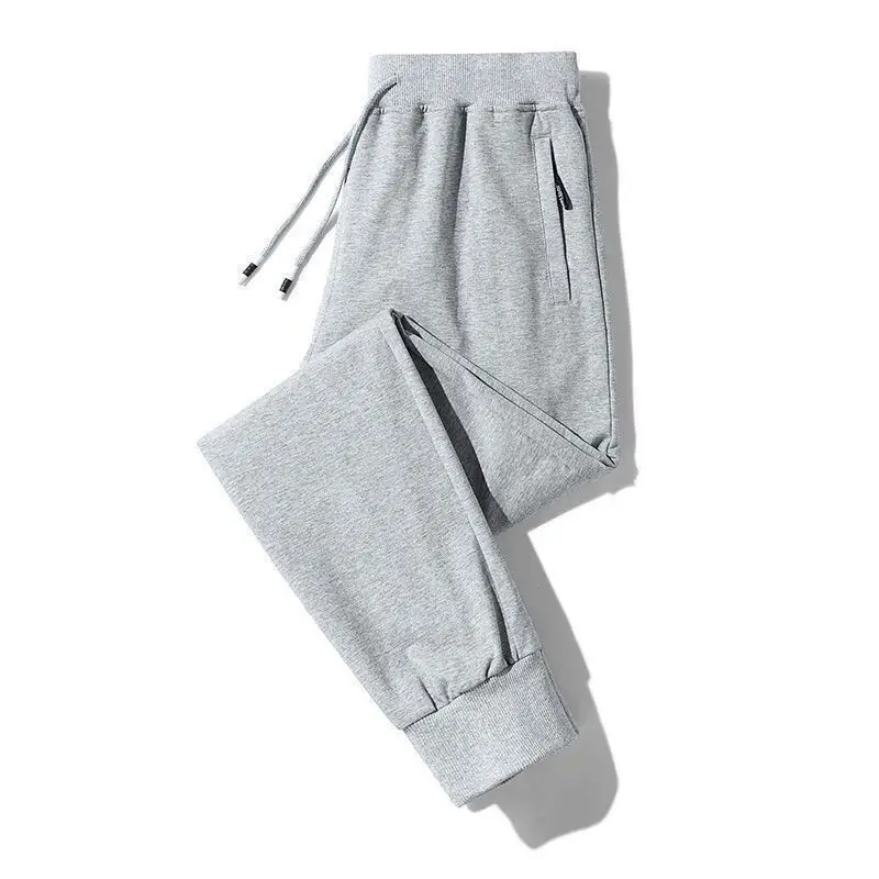 Fleece Lined Winter Jogger Pants Grey Large - Image 8