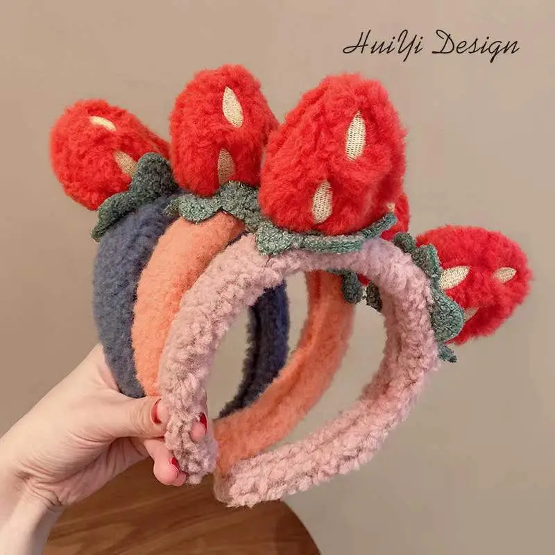 2022 Korean Style Strawberry Headband for Girls - Image 5