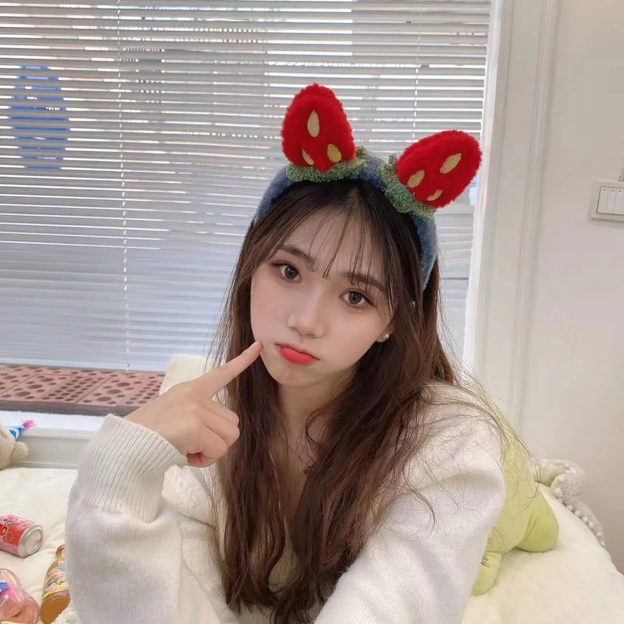 2022 Korean Style Strawberry Headband for Girls - Image 6