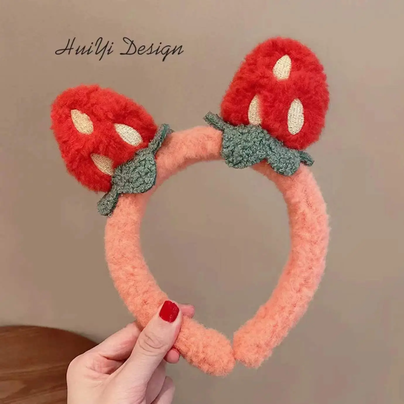 2022 Korean Style Strawberry Headband for Girls - Image 2