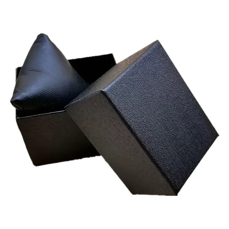 Black PU Leather Square Watch Gift Box - Image 5