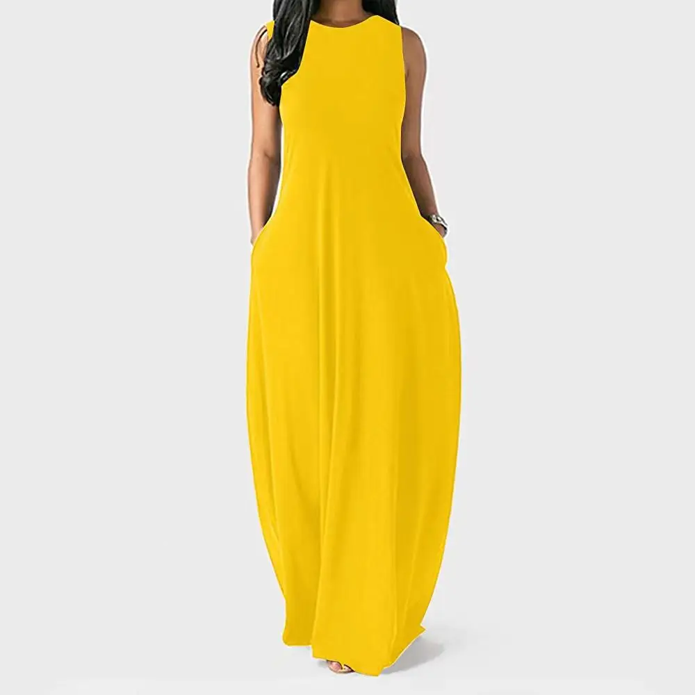 Black Round Neck Vest Vest Dress 2022 Summer