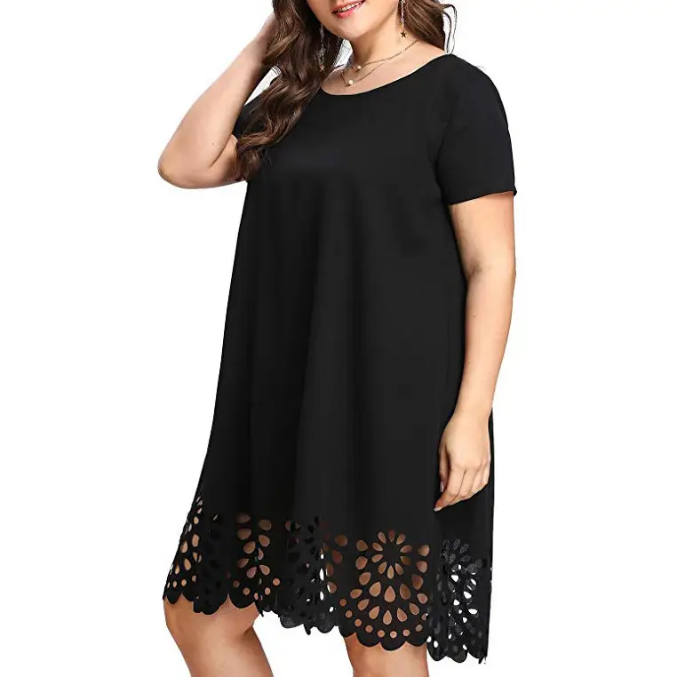 Black Round Neck Vest Vest Dress 2022 Summer — feature 21