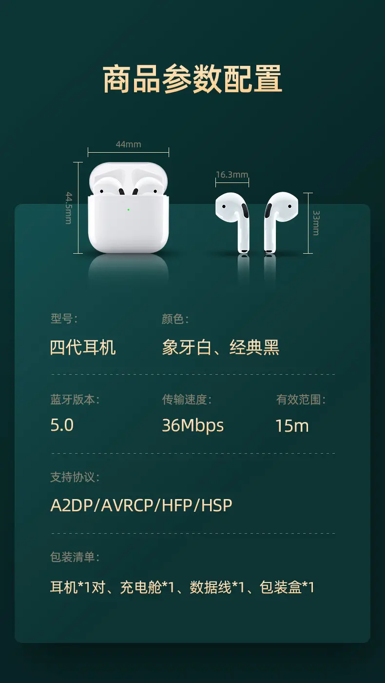 Pro4-mini Wireless Bluetooth Headset with Customizable Design — feature 17
