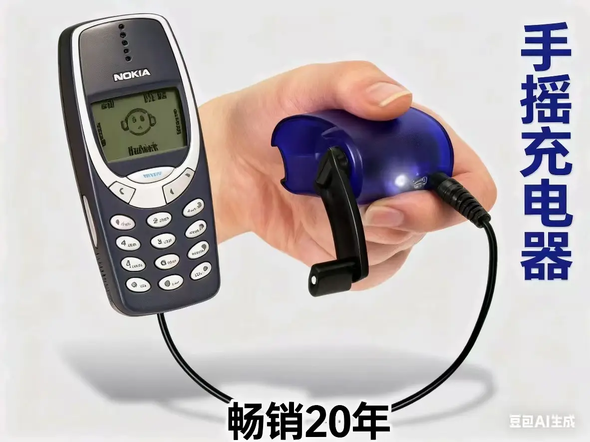 Cross-Border Factory Hand-Cranked Emergency Charging Hand-Cranked Mobile Phone Charger USB Type Generator Charger — feature 1