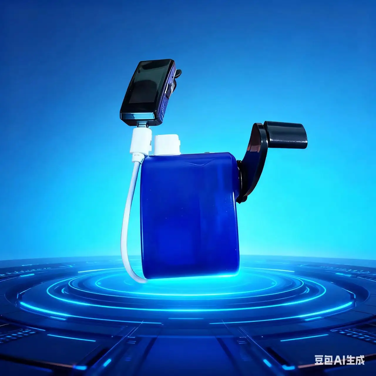 Cross-Border Factory Hand-Cranked Emergency Charging Hand-Cranked Mobile Phone Charger USB Type Generator Charger — feature 4