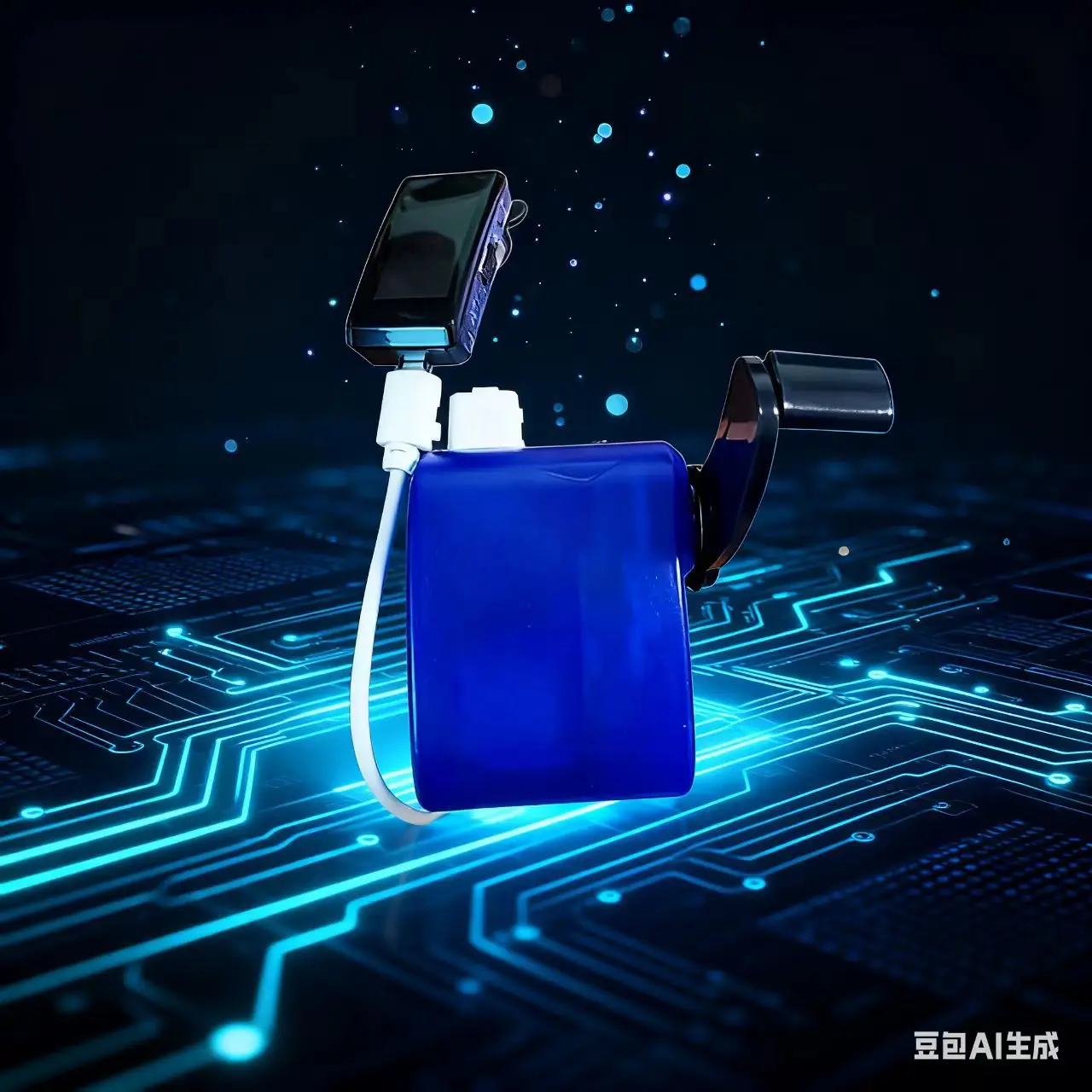 Cross-Border Factory Hand-Cranked Emergency Charging Hand-Cranked Mobile Phone Charger USB Type Generator Charger — feature 6