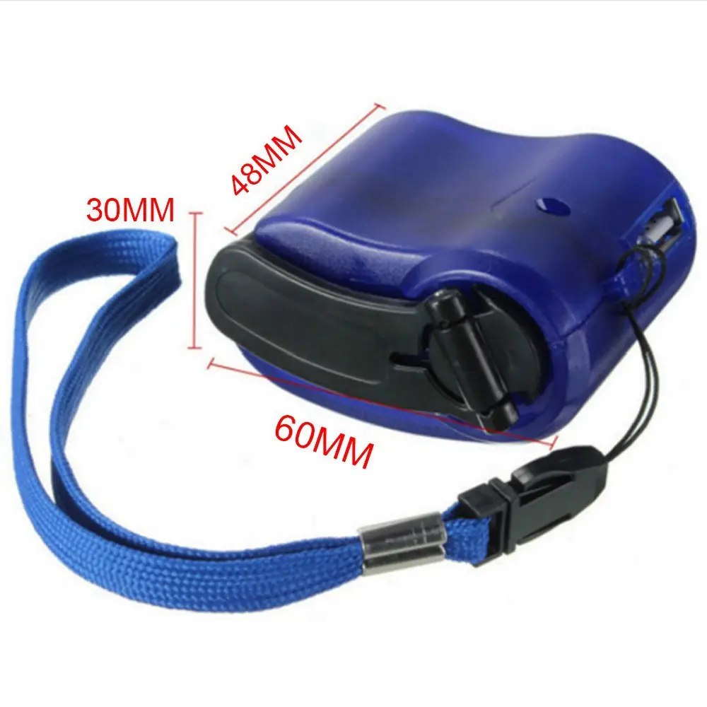 Cross-Border Factory Hand-Cranked Emergency Charging Hand-Cranked Mobile Phone Charger USB Type Generator Charger — feature 8