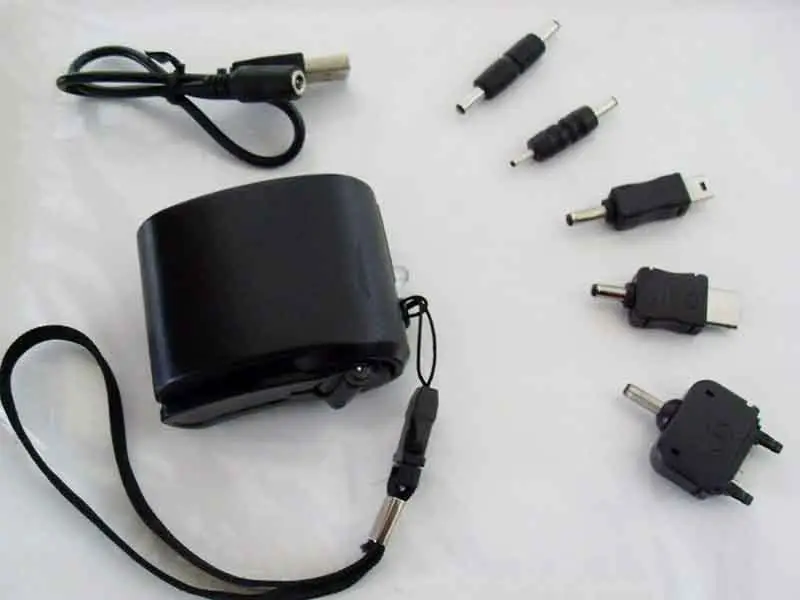 Cross-Border Factory Hand-Cranked Emergency Charging Hand-Cranked Mobile Phone Charger USB Type Generator Charger — feature 9