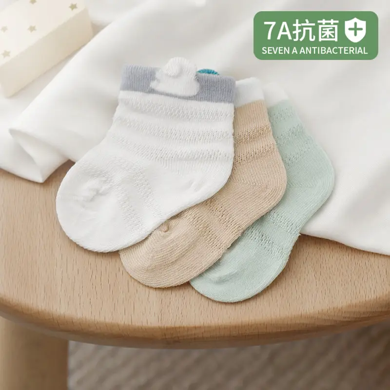 Xuwei Baby Socks 0-3-6M Breathable Seamless — feature 4