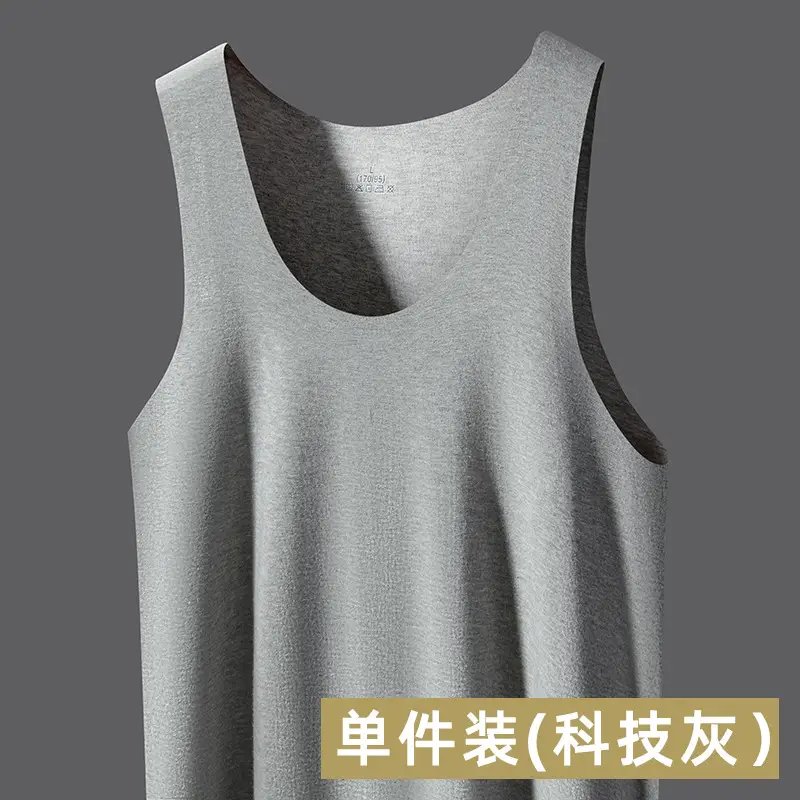 Men's Modal Vest Teal Slim Fit Summer Wear - Image 4
