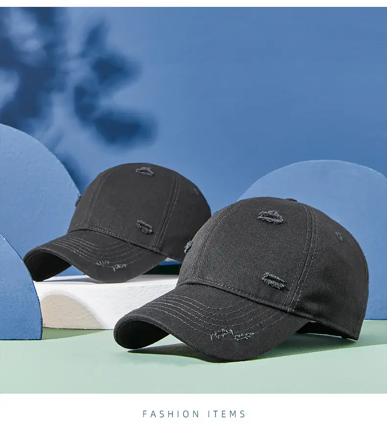 2025 Black Wash Baseball Cap for Men Women — feature 18