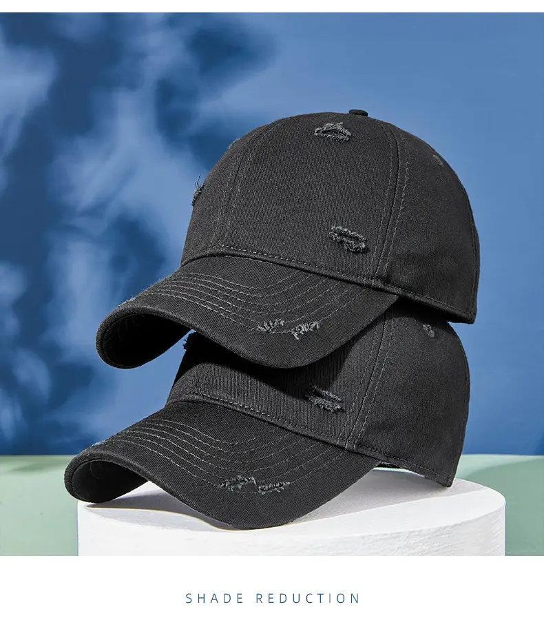 2025 Black Wash Baseball Cap for Men Women — feature 20