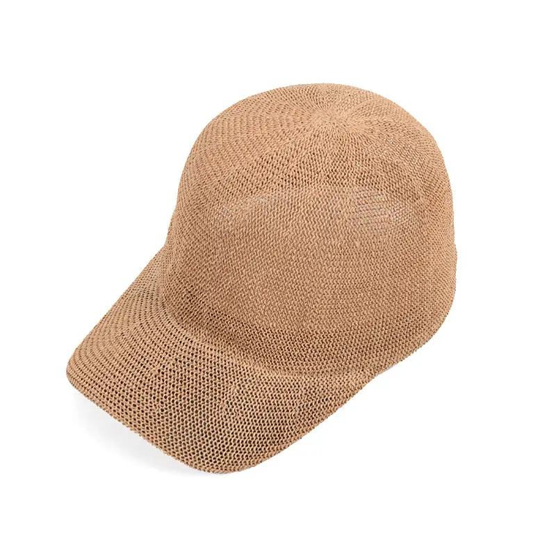 Spring Beige Papyrus Baseball Cap Adjustable Sunshade - Image 8