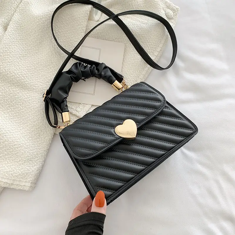 Orange Embroidered Women's Shoulder Bag 2022