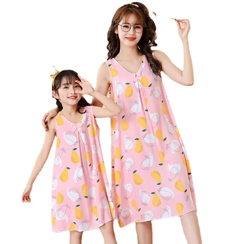 Women's Heart Print Nightgown Dress for Girls 22Y - Image 15