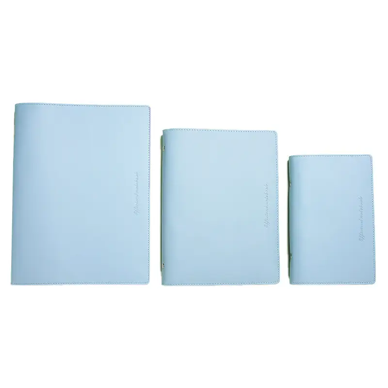 A5 Soft Leather Loose Leaf Notebook for Students & Office Use - Image 33