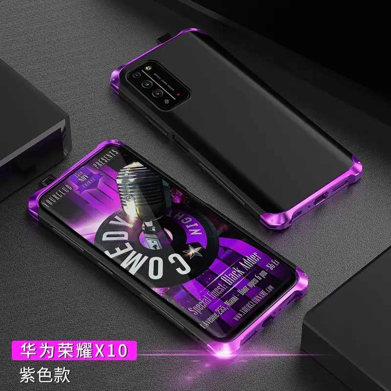 Honor X10 All-Terrain Blue Silicone Phone Case - Image 2