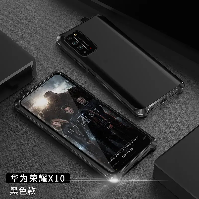 Honor X10 All-Terrain Blue Silicone Phone Case - Image 4