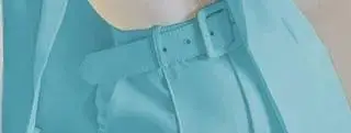 Women's Yellow Cotton Jersey Shorts with Embroidered Details