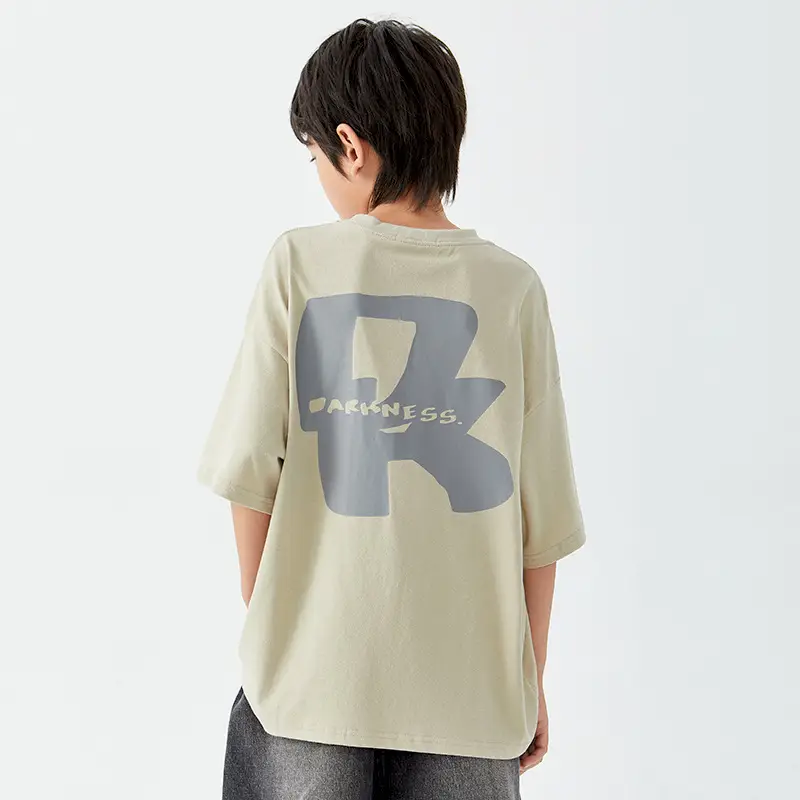Boys Striped T-Shirt Sleeveless Vest Cool Drying - Image 25