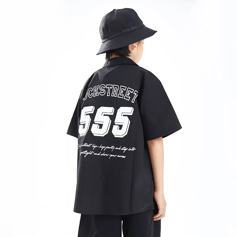 Boys Striped T-Shirt Sleeveless Vest Cool Drying - Image 39