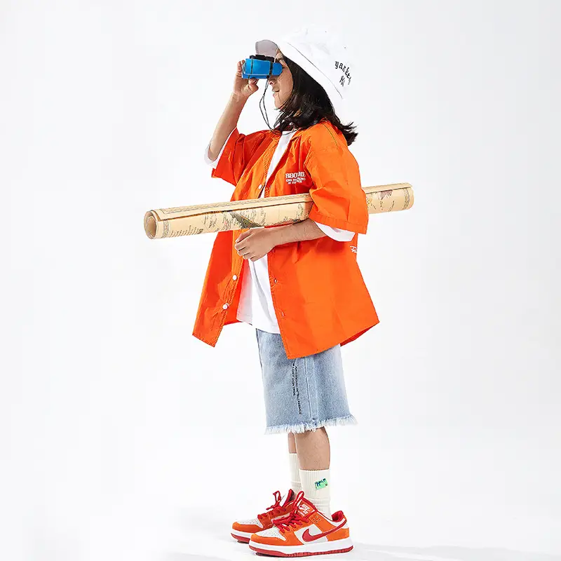 Boys Striped T-Shirt Sleeveless Vest Cool Drying - Image 40