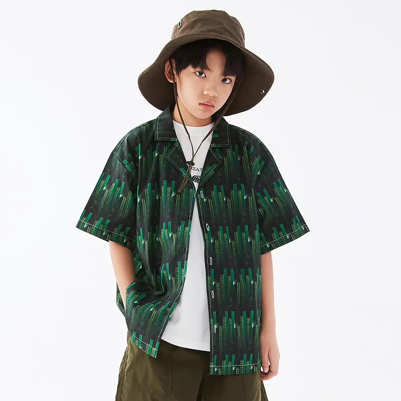 Boys Striped T-Shirt Sleeveless Vest Cool Drying - Image 41