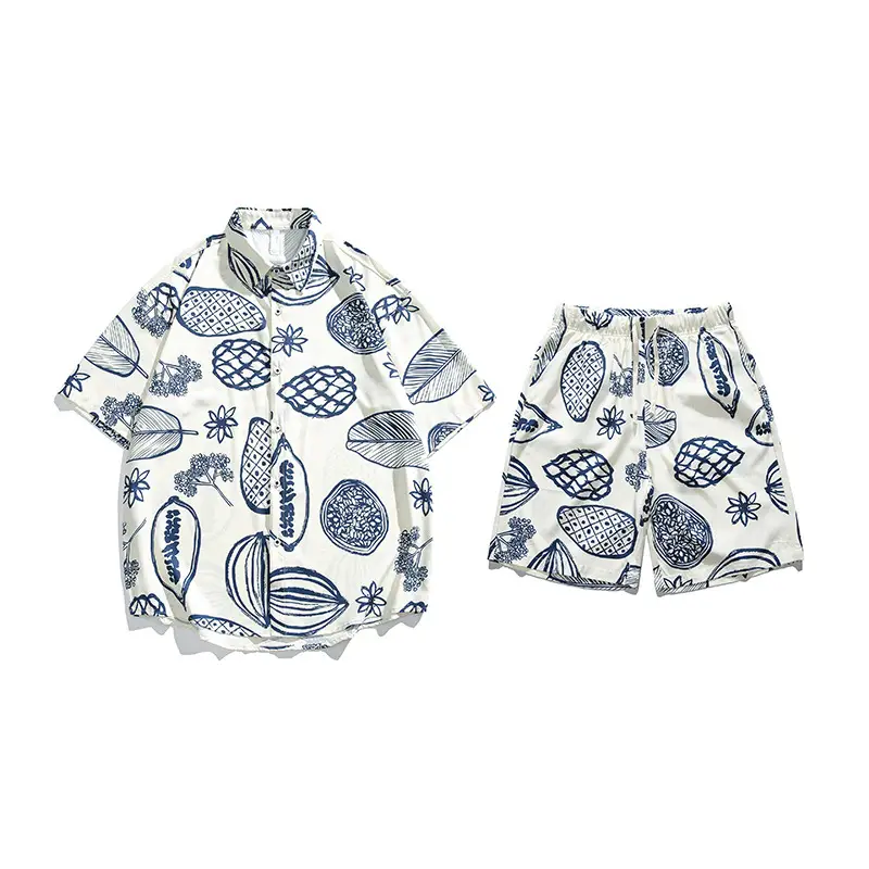 Men's 2025 Panda Print Ice Silk Shirt Short Sleeve - Image 13