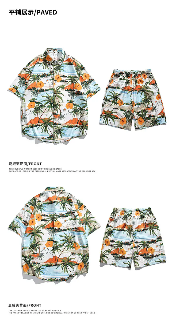 Men's 2025 Panda Print Ice Silk Shirt Short Sleeve — feature 10