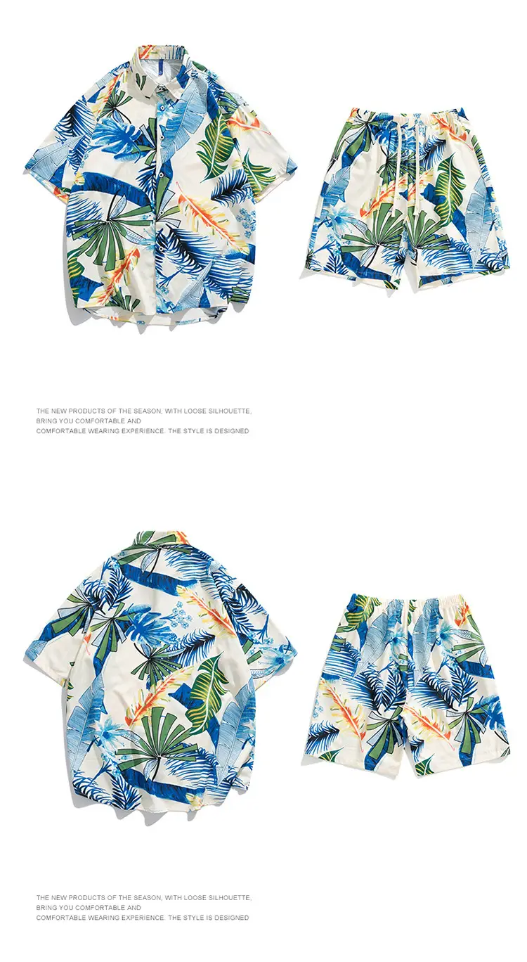 Men's 2025 Panda Print Ice Silk Shirt Short Sleeve — feature 16
