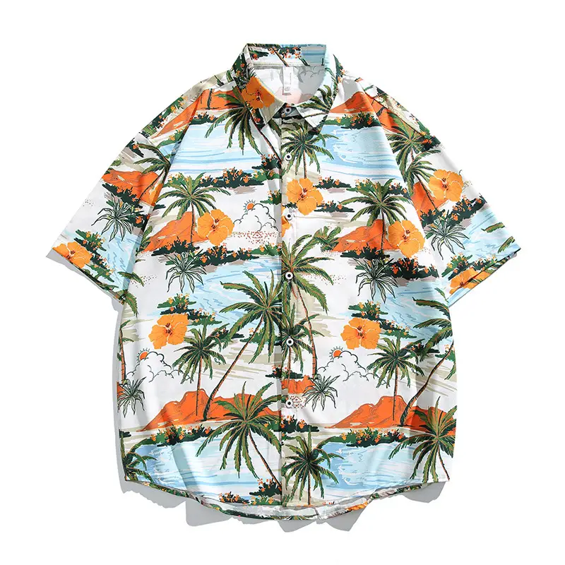 Men's 2025 Panda Print Ice Silk Shirt Short Sleeve - Image 10