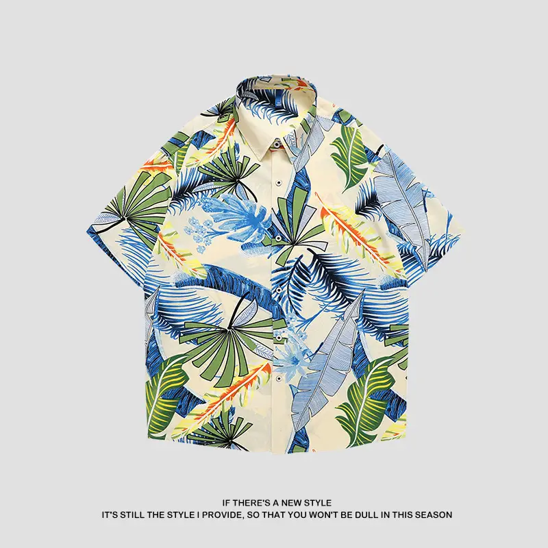 Men's 2025 Panda Print Ice Silk Shirt Short Sleeve - Image 5