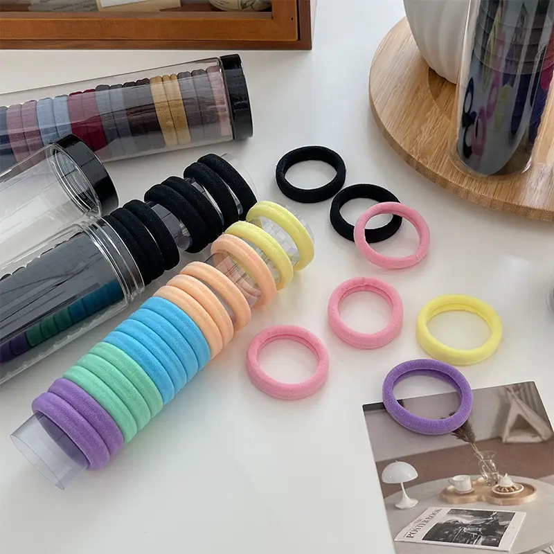 Rubber Strap Women's Hair Ring High Elastic Durable 2023 - Image 6
