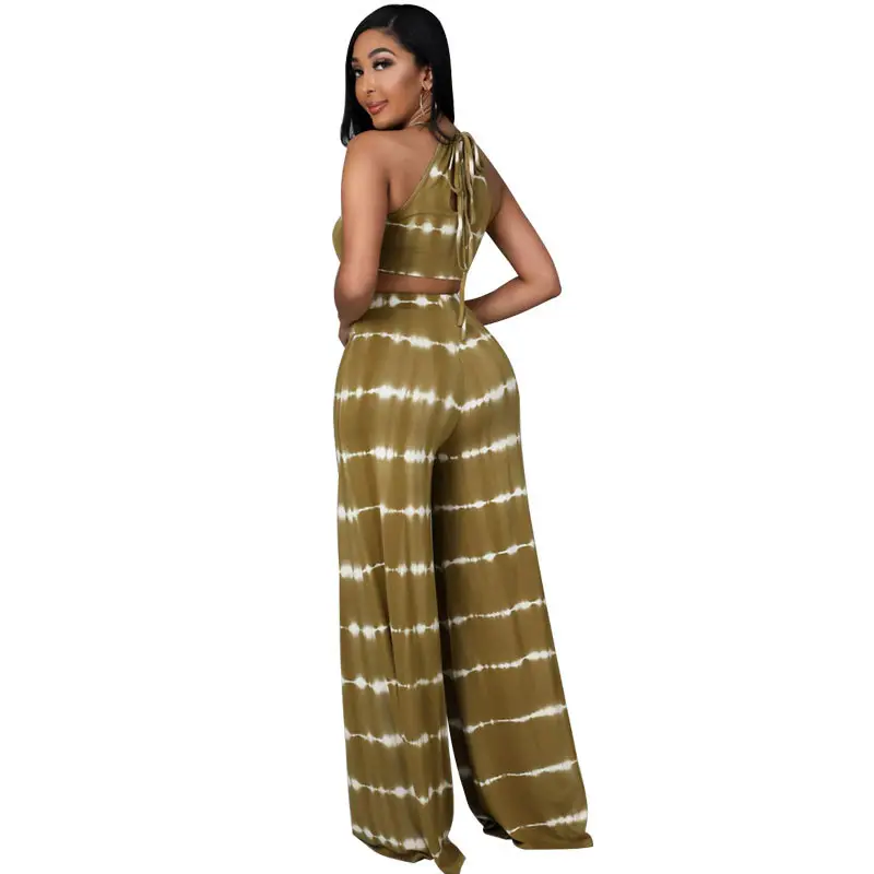 Orange Tie-Dye High-End Women's Suit Small - Image 3