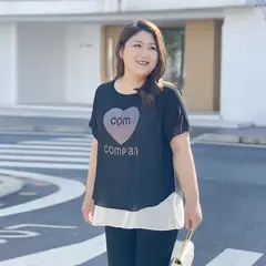 Plus Size Women's Black Zebra Heart T-Shirt — feature 7