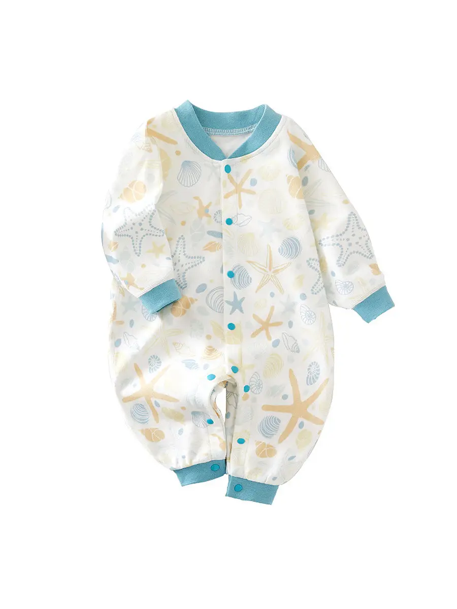 Newborn Baby Pajamas Pure Cotton Long Sleeve Spring Autumn - Image 12
