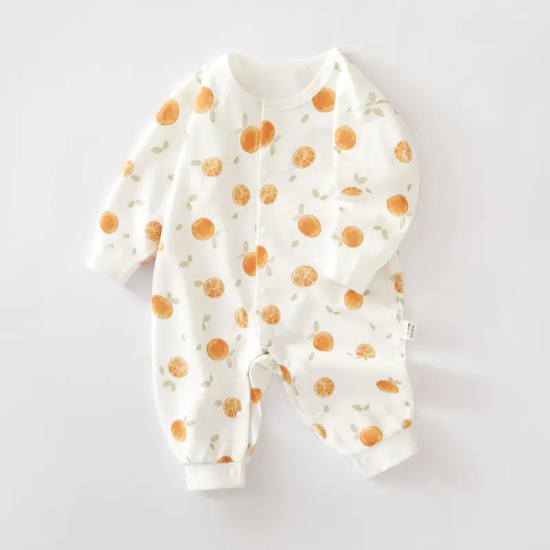 Newborn Baby Pajamas Pure Cotton Long Sleeve Spring Autumn - Image 3