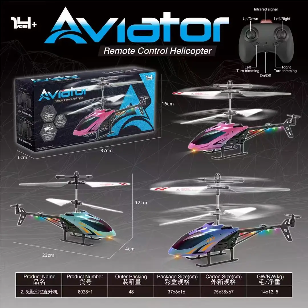 Cross-Border New Remote Control Aircraft Children's Palm Sensor Aircraft Two-Way Suspended Charging Animal Helicopter Toy