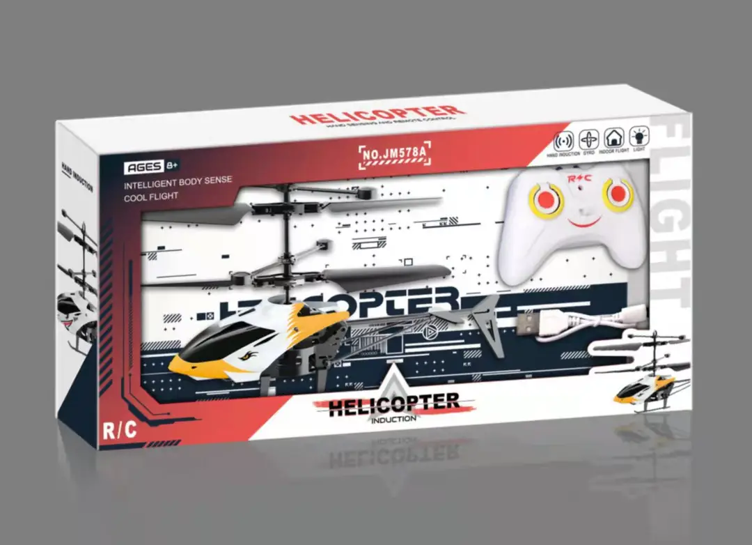 Cross-Border New Remote Control Aircraft Children's Palm Sensor Aircraft Two-Way Suspended Charging Animal Helicopter Toy