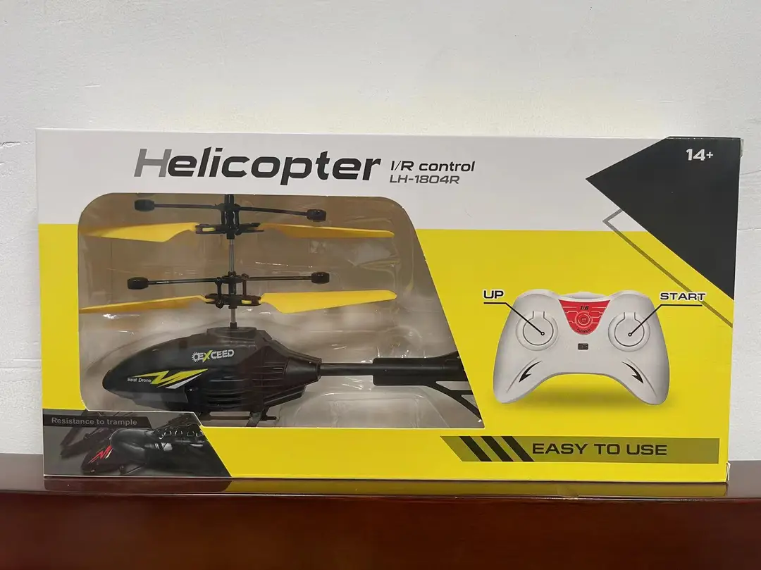 Cross-Border New Remote Control Aircraft Children's Palm Sensor Aircraft Two-Way Suspended Charging Animal Helicopter Toy