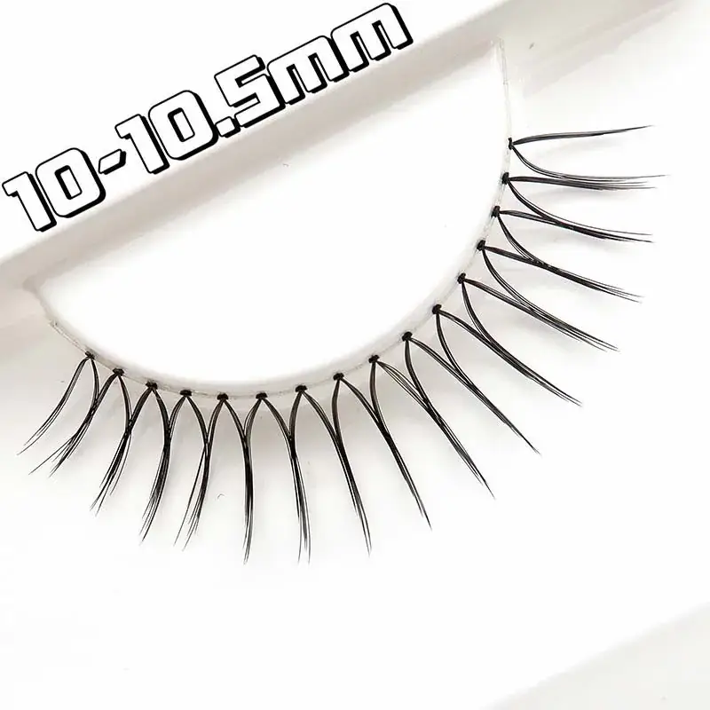 Korean Women's False Eyelashes Clear Root U-Shaped - Image 2