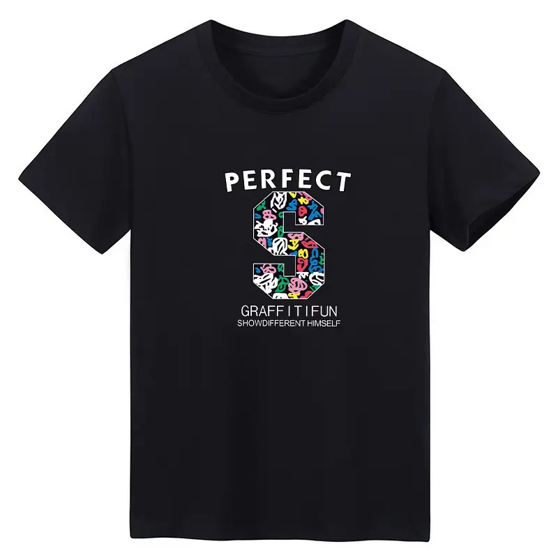Men Printed T-Shirt White Slim Fit Large - Image 28